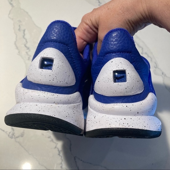 NIKE Sz 8 Sock Dart Sneakers Electric Blue Pull On Sneakers  NWOT - Picture 11 of 13